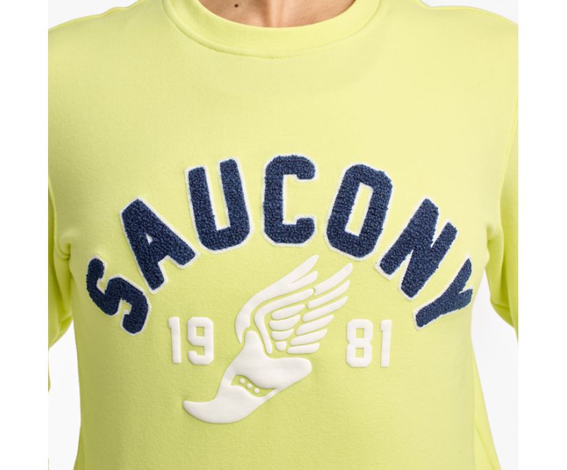 Saucony Rested Crewneck Skjorta Dam Ljusgröna | Sverige 169RVD